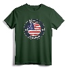 Branson Missouri MO Vacation Souvenir Graphic T-Shirt - Patriotic USA American Flag Tee for Nostalgic Missouri Vacationers