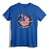 Branson Missouri MO Vacation Souvenir Graphic T-Shirt - Patriotic USA American Flag Tee for Nostalgic Missouri Vacationers