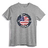 Branson Missouri MO Vacation Souvenir Graphic T-Shirt - Patriotic USA American Flag Tee for Nostalgic Missouri Vacationers