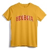 Georgia GA Vintage Sports Design Red T-Shirt - Retro Athletic Tee for Georgia Sports Fans and State Pride Enthusiasts