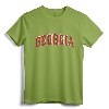 Georgia GA Vintage Sports Design Red T-Shirt - Retro Athletic Tee for Georgia Sports Fans and State Pride Enthusiasts