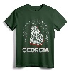 Vintage Georgia Pride Home State GA T-Shirt - Georgia Peach Souvenir Tee for Men and Women