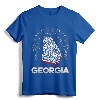 Vintage Georgia Pride Home State GA T-Shirt - Georgia Peach Souvenir Tee for Men and Women