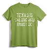 Texas is Calling and I Must Go TShirt - Funny Home State Gift Tee for Proud Texans and Homesick Fans