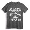 Alaska Winter Mountain Gift T-Shirt - Christmas & Birthday Outdoor Apparel for Nature Lovers