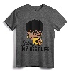 Living My Best Life Black Woman T-Shirt - Melanin-Inspired Apparel for Black History Month and African Heritage Celebration