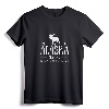 Alaska Hoodie The Last Frontier Bear - Vintage Moose Outdoor Adventure Apparel for Hikers and Campers