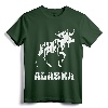 Alaska State T-shirt The Last Frontier Alaska Home Shirt - Lightweight Classic Fit Tee for Alaskans and Outdoor Enthusiasts