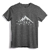 Vintage Sitka Alaska Distressed Retro T-Shirt - Sunset Mountain Design Tee for Outdoor Adventure and Alaska Vacation Souvenir