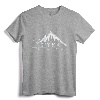 Vintage Sitka Alaska Distressed Retro T-Shirt - Sunset Mountain Design Tee for Outdoor Adventure and Alaska Vacation Souvenir