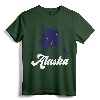 Alaska State T-shirt The Last Frontier Alaska Home Shirt - Classic Fit Tee for Alaskan Residents and State Pride Enthusiasts
