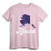 Alaska State T-shirt The Last Frontier Alaska Home Shirt - Classic Fit Tee for Alaskan Residents and State Pride Enthusiasts