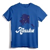 Alaska State T-shirt The Last Frontier Alaska Home Shirt - Classic Fit Tee for Alaskan Residents and State Pride Enthusiasts