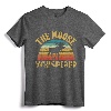 The Moose Whisperer Funny Moose Lover Camper Gift T-Shirt - Nature Lover Graphic Tee for Hiking and Camping Enthusiasts