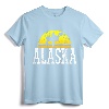 Vintage Alaska USA America Moose T-Shirt - Classic Wildlife Tee for Nature Lovers and Outdoor Enthusiasts