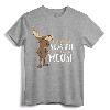 Always Be Yourself Unless You Can Be A Moose T-Shirt - Cute Cartoon Design for Moose Lovers - Funny Saying Tee for Kids and Adults