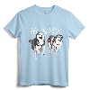 Siberian Husky Power Awesome Cute Husky T-Shirt - Wild Dog Lover Apparel for Men and Women