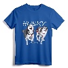 Siberian Husky Power Awesome Cute Husky T-Shirt - Wild Dog Lover Apparel for Men and Women