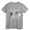 Siberian Husky Power Awesome Cute Husky T-Shirt - Wild Dog Lover Apparel for Men and Women