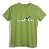 Siberian Husky Heartbeat Shirt - Gift for Men Women Boys Girls - Cute Husky Tee for Dog Lovers of All Ages