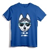 Malamute Cool as a Siberian Husky Shirt with Sunglasses - Dog Lover Apparel for Husky, Malamute, Shiba Inu Owners