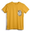 Mal Mally Pocket Chest Bag for Alaska Dog Owners T-Shirt - Unique Dog Breed Motif Tee for Dog Lovers and Trainers