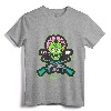 AK! AK! AK47 Alien T-Shirt - Sci-Fi Gun Apparel with Lightweight Fit and Unique Design