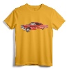 1963 Impala El Rey - Albert de Alba Low Rider Kustom Hot Rod T-Shirt - Classic Car Apparel for Vintage Car Enthusiasts