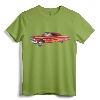 1963 Impala El Rey - Albert de Alba Low Rider Kustom Hot Rod T-Shirt - Classic Car Apparel for Vintage Car Enthusiasts