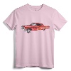 1963 Impala El Rey - Albert de Alba Low Rider Kustom Hot Rod T-Shirt - Classic Car Apparel for Vintage Car Enthusiasts
