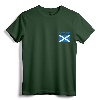 Scotland Flag T-Shirt Cool Pocket Scottish Alba Flags Tee - Lightweight Scottish Heritage Apparel for Men, Women, and Kids