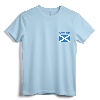 Scotland Flag T-Shirt Cool Pocket Scottish Alba Flags Tee - Lightweight Scottish Heritage Apparel for Men, Women, and Kids