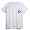 Scotland Flag T-Shirt Cool Pocket Scottish Alba Flags Tee - Lightweight Scottish Heritage Apparel for Men, Women, and Kids