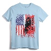 Albanian American Flag Shirt Patriotic USA Albania Flag T-Shirt - Patriotic Apparel for Albanian Patriots in the USA
