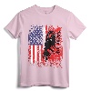 Albanian American Flag Shirt Patriotic USA Albania Flag T-Shirt - Patriotic Apparel for Albanian Patriots in the USA