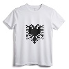 Albanian Flag T-Shirt Flamuri i Shqiperise Shqiperi Shqiperia - Classic Fit Albania Flag Tee Shirt for Patriotic Individuals