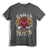 Albanian Shirt Albania Flag Skull Albanian Roots Heritage T-Shirt - Patriotic Apparel for Proud Albanians and Albanian Expats