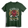 Albanian Shirt Albania Flag Skull Albanian Roots Heritage T-Shirt - Patriotic Apparel for Proud Albanians and Albanian Expats
