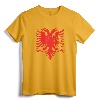 Albania Albanian Eagle Albanian Patriots T-Shirt - Patriotic Flag Tee for Men, Women & Kids with Albanian Roots