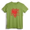 Albania Albanian Eagle Albanian Patriots T-Shirt - Patriotic Flag Tee for Men, Women & Kids with Albanian Roots