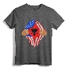 Albanian Blood Inside Me T-Shirt | Albania Flag Gift - Vintage Patriotic Heritage Tee for Men, Women, and Kids