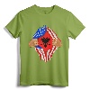 Albanian Blood Inside Me T-Shirt | Albania Flag Gift - Vintage Patriotic Heritage Tee for Men, Women, and Kids