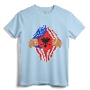 Albanian Blood Inside Me T-Shirt | Albania Flag Gift - Vintage Patriotic Heritage Tee for Men, Women, and Kids
