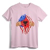 Albanian Blood Inside Me T-Shirt | Albania Flag Gift - Vintage Patriotic Heritage Tee for Men, Women, and Kids