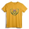 Heart of Scotland Colorful Thistle Saltire Celtic Shirt - Patriotic Scottish Flag Apparel for Scotland Lovers