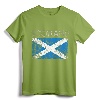 Vintage Scotland Flag Pride Scottish Gift T-Shirt - Patriotic Apparel for Men, Women, and Kids with Scottish Heritage Roots