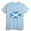 Vintage Scotland Flag Pride Scottish Gift T-Shirt - Patriotic Apparel for Men, Women, and Kids with Scottish Heritage Roots