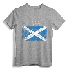 Vintage Scotland Flag Pride Scottish Gift T-Shirt - Patriotic Apparel for Men, Women, and Kids with Scottish Heritage Roots