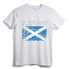 Vintage Scotland Flag Pride Scottish Gift T-Shirt - Patriotic Apparel for Men, Women, and Kids with Scottish Heritage Roots