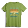 Retro Oregon Mountain T-Shirt | Vintage Portland Home State Tee with Mount Hood - Distressed Nature Shirt for Men, Women & Kids